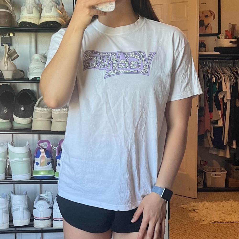 White Graphic T-Shirt